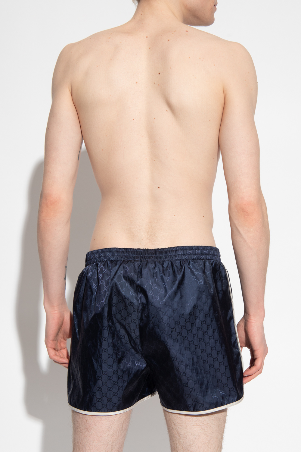 Mens gucci swim on sale shorts